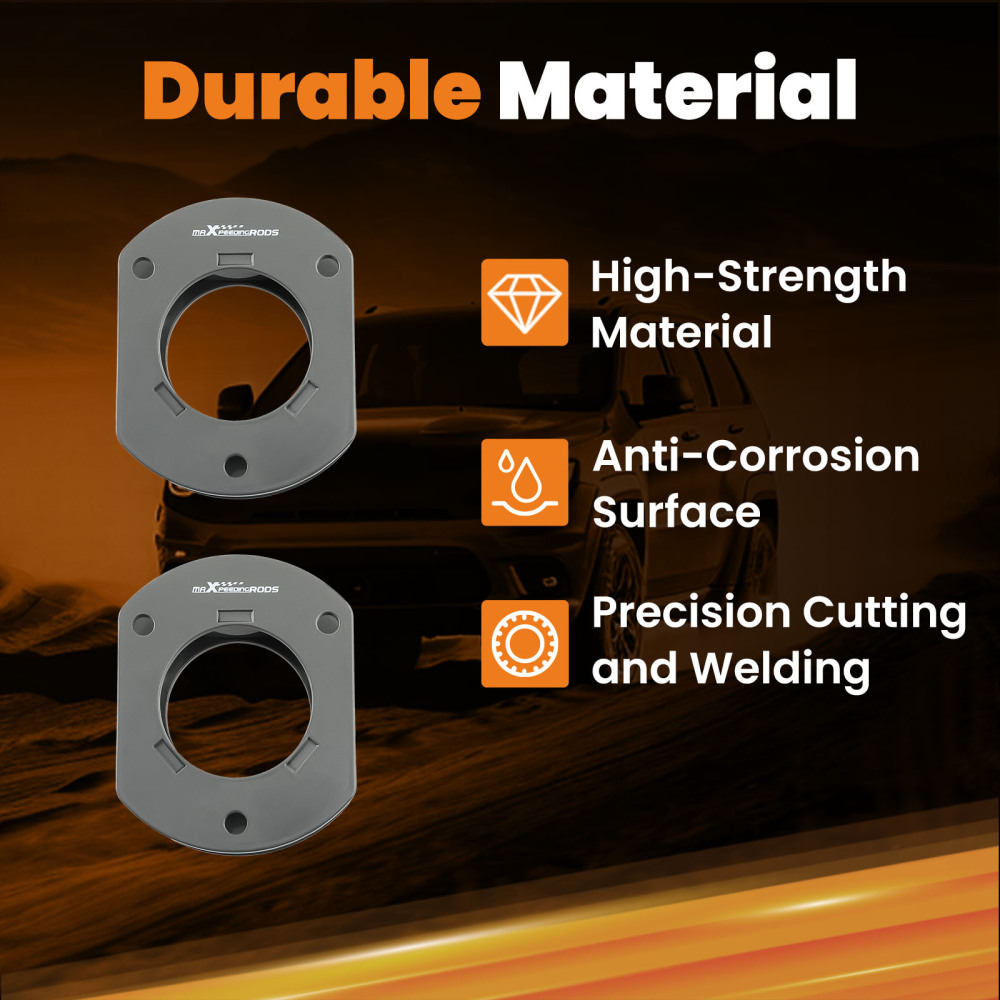 Kit de levage avantarrière 2,5 compatible pour Jeep Grand Cherokee 2011-2018 3.0L 3.6L