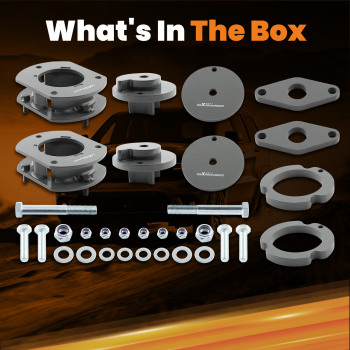 Kit de levage avantarrière 2,5 compatible pour Jeep Grand Cherokee 2011-2018 3.0L 3.6L