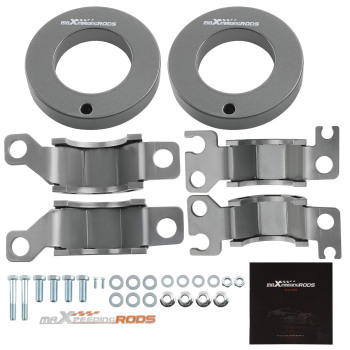 Front 2 Rear 2 Level Lift Kit compatible for Jeep Cherokee KL 2014-22 Shock Spacers