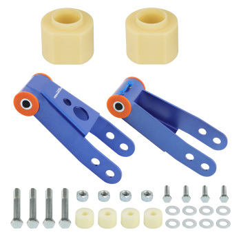 Lift Kit Front 3 Coil Spacer +Rear 2 Shackles compatible for Jeep Cherokee XJ 1984-2001