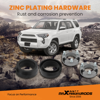 3 Front 2 Rear Lift Leveling Kit compatible for Toyota 4Runner 03-22FJ Cruiser 07-14
