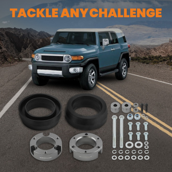 3 Front 2 Rear Lift Leveling Kit compatible for Toyota 4Runner 03-22FJ Cruiser 07-14