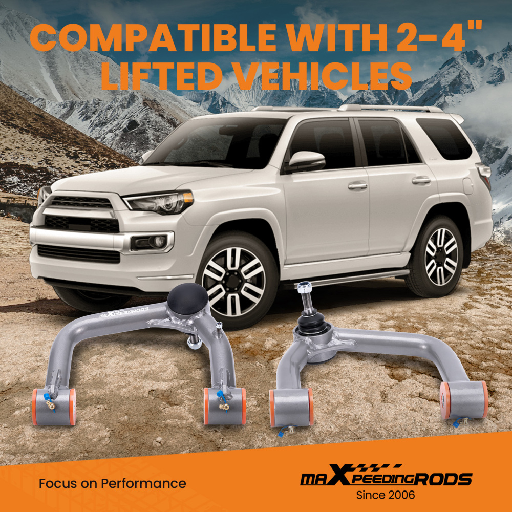 3 Front 2 Rear Lift Leveling Kit compatible for Toyota 4Runner 03-22FJ Cruiser 07-14