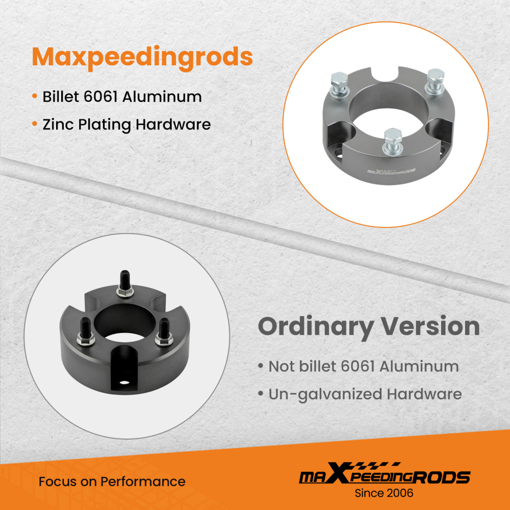 3 Front 2 Rear Lift Leveling Kit compatible for Toyota 4Runner 03-22FJ Cruiser 07-14