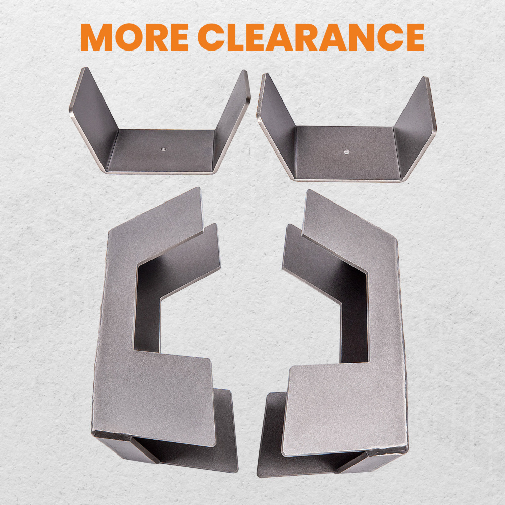 Under Bed Weld In C-Notch compatible for Chevrolet Silverado 1500 Pickup 2007-2018