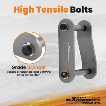 3 Front 2 Rear Lift Kit compatible for Nissan Frontier 2005-23 compatible for Suzuki Equator 2009-12