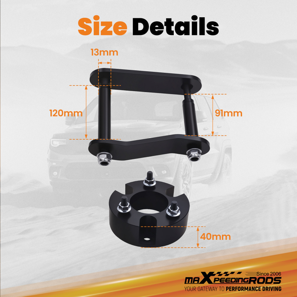 Leveling Lift Kit 3 inch Front 2 inch Rear compatible for NISSAN FRONTIER Xterra 2005 2006-2014