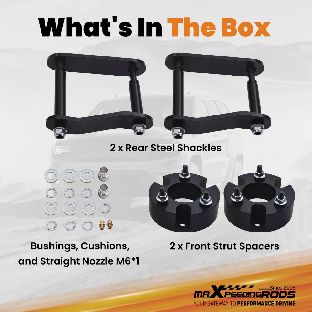 Leveling Lift Kit 3 inch Front 2 inch Rear compatible for NISSAN FRONTIER Xterra 2005 2006-2014