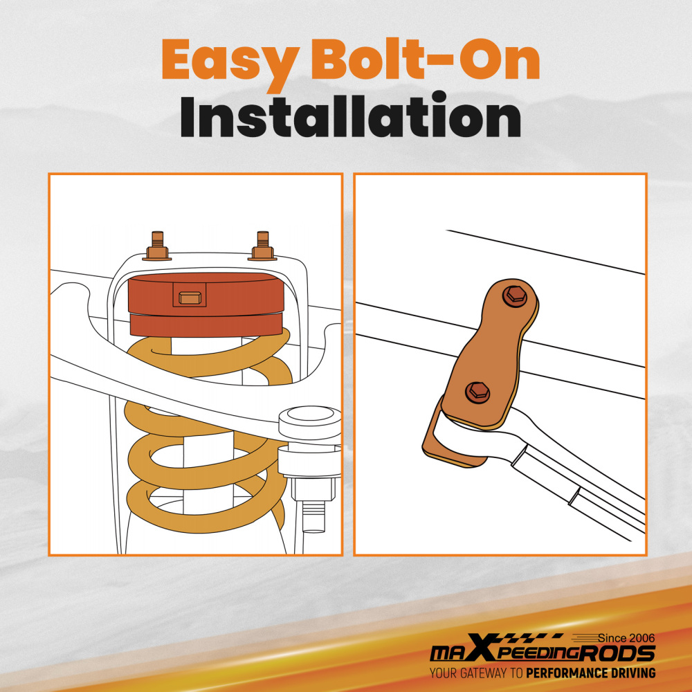 Leveling Lift Kit 3 inch Front 2 inch Rear compatible for NISSAN FRONTIER Xterra 2005 2006-2014