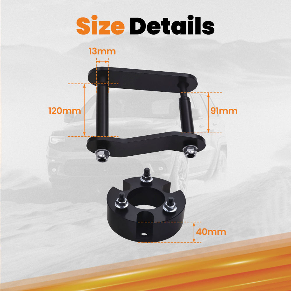 Leveling Lift Kit 3 inch Front 2 inch Rear compatible for NISSAN FRONTIER Xterra 2005 2006-2014