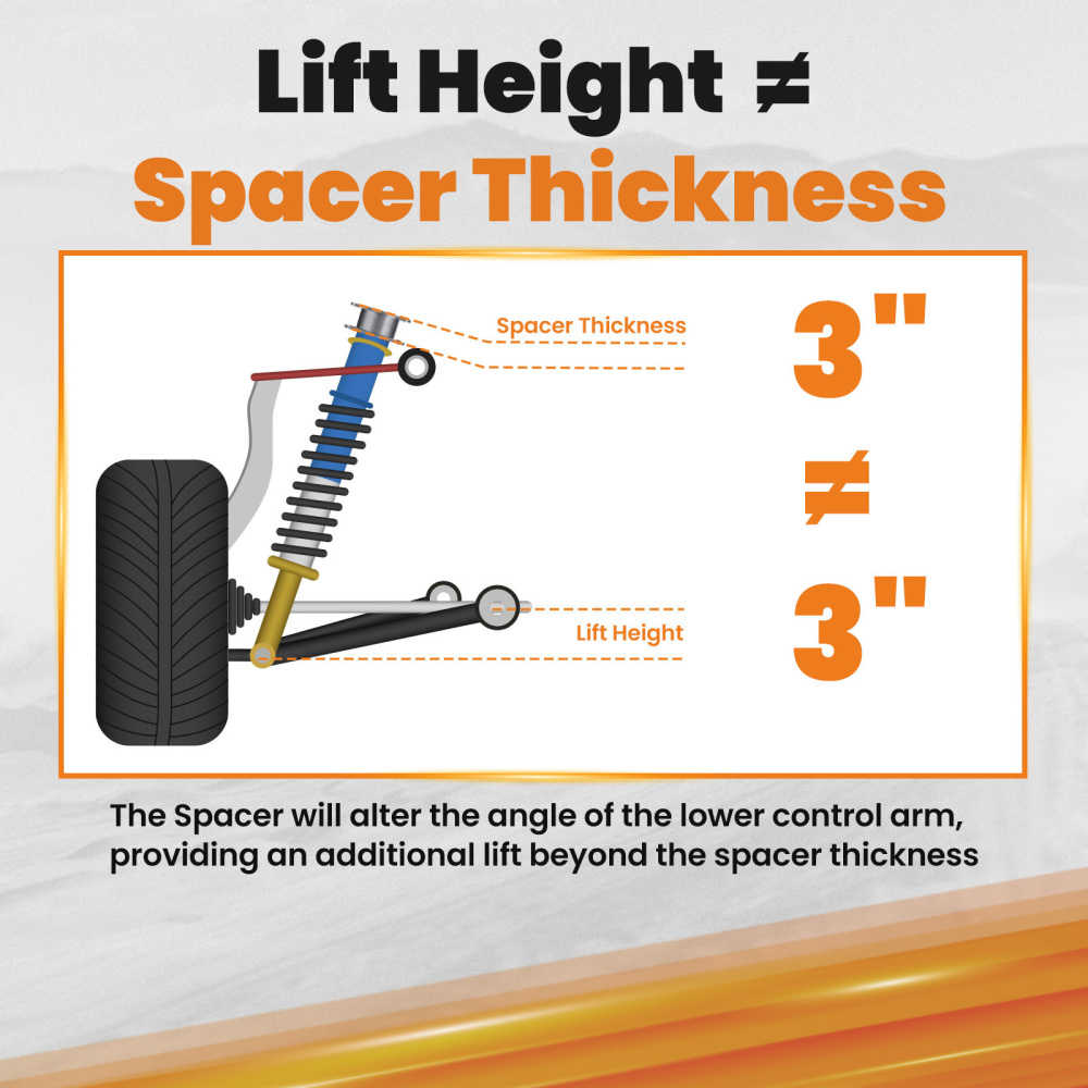 Leveling Lift Kit 3 inch Front 2 inch Rear compatible for NISSAN FRONTIER Xterra 2005 2006-2014