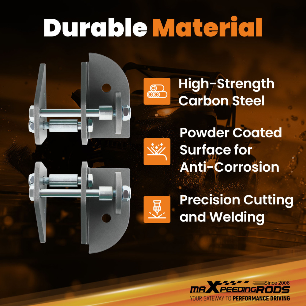 Anteriori e Posteriori Lift Kit 2 pollice Brackets compatibile per Polaris Ranger RZR 570 2012-2018	