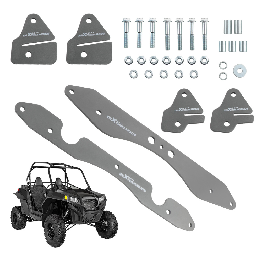 Kit de levage avant et arrière 2  poucepour compatible pour Polaris RZR 900 Trail 50 pouce Trail 2015 2016 2017 18