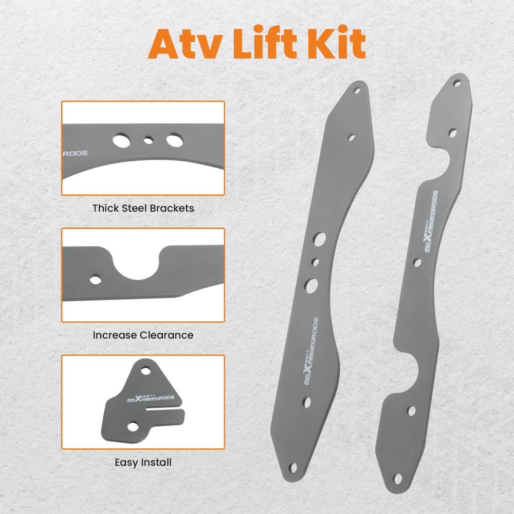 Kit de levage avant et arrière 2  poucepour compatible pour Polaris RZR 900 Trail 50 pouce Trail 2015 2016 2017 18