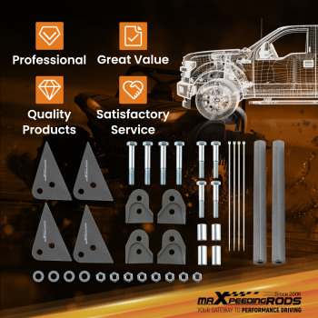 2 pollice 2 Inch Lift Kit compatibile per Polaris SportsmanXP 850 / XP 550/ XP 1000/ 2009-2014