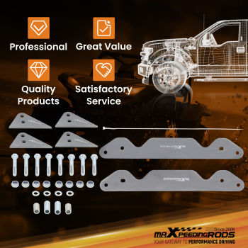 2 Lift Kit compatible for Polaris Sportsman 850 XP 1000 2016-22 for High Lifter Edition