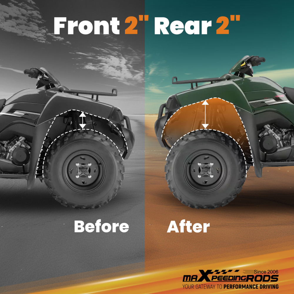 Front Rear UTV 2 inchLift Kit compatible for Polaris Ranger 570 Midsize 2014-2018