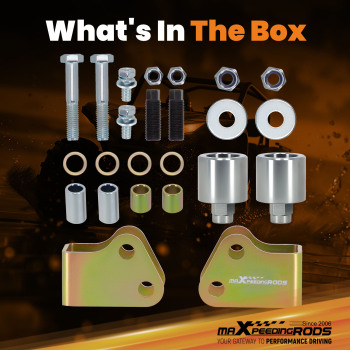 Front Rear 2 Lift Kit compatible for Polaris Ranger Crew 570 Midsize 2014 2015 2016-2023