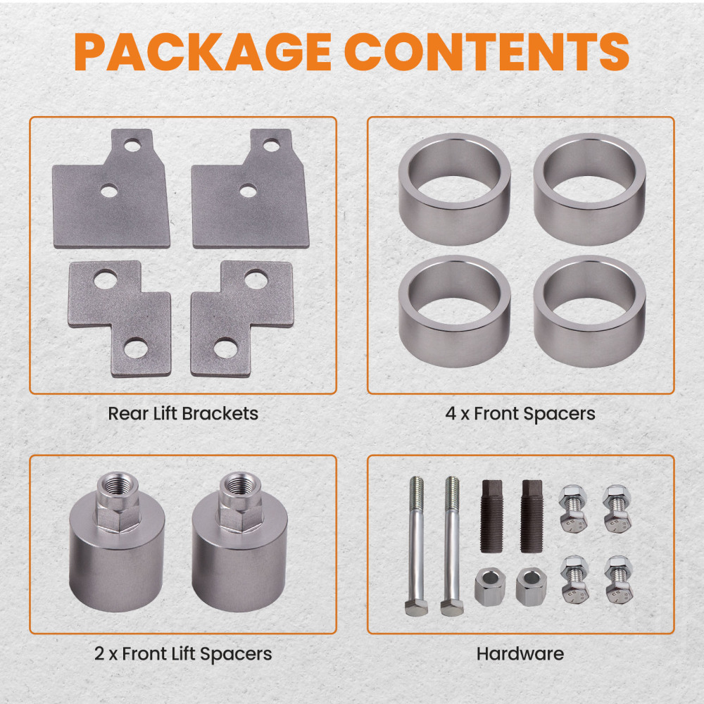 Compatible for Polaris Sportsman 500 600 700 800 1999-2013 4” Suspension Lift Kit 