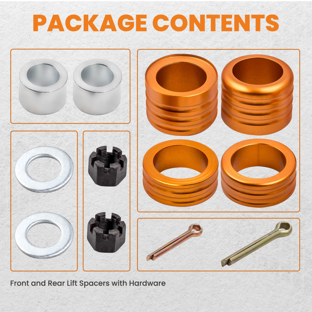 2 Lift Kit compatible for Polaris Ranger 570 Midsize Crew 2014-2018