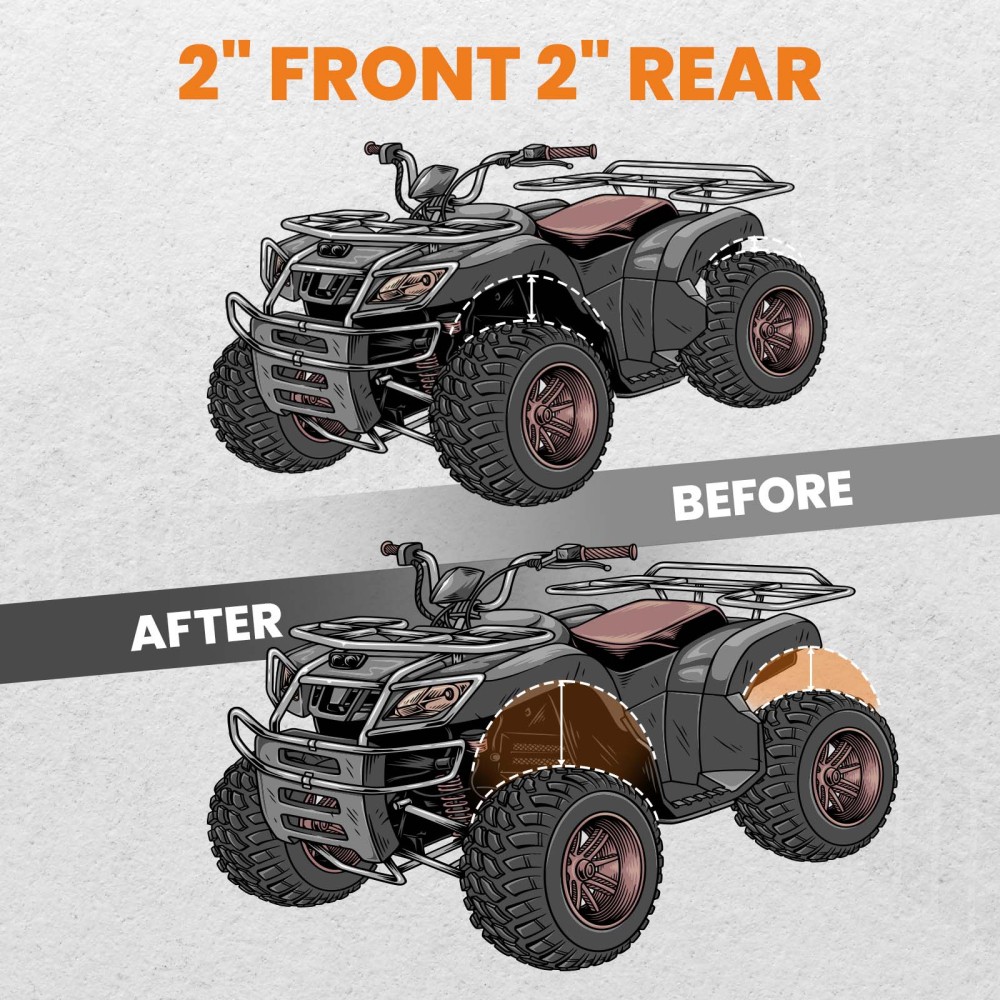 2 inch Lift Kit Compatible for Polaris Sportsman 850 2016 for Scrambler 850 2018
