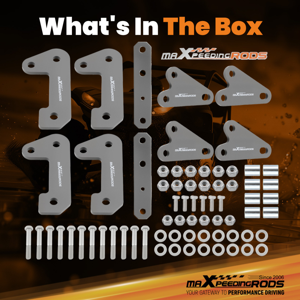 Compatible for Polaris Ranger 900 XP 2013 2014 2015 2016 1000 DSL 2 inch 2 inch UTV Lift Kit 