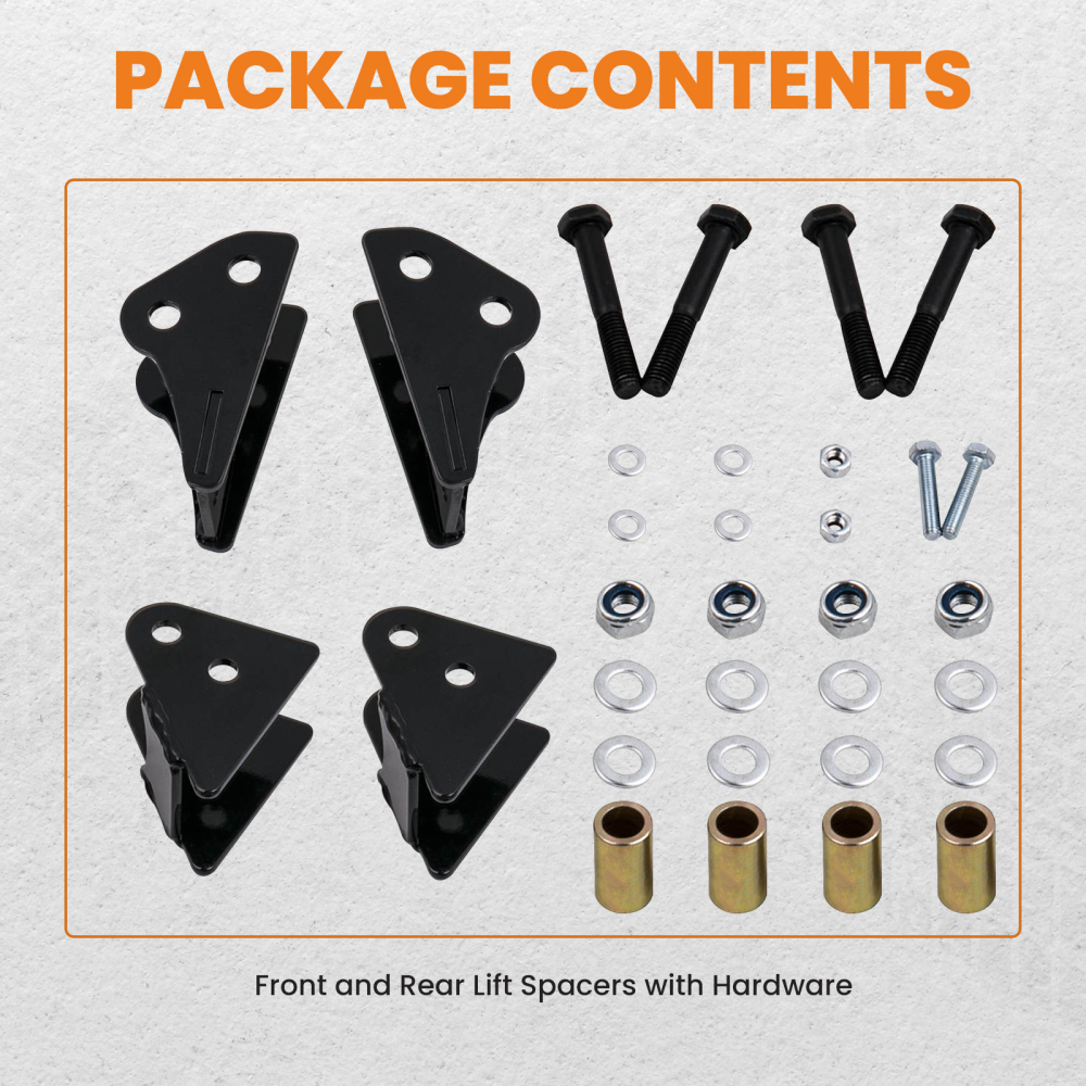 Lift Kit 2.5 inch compatible for Polaris Ranger 900 Crew 900 2013-2018 2016