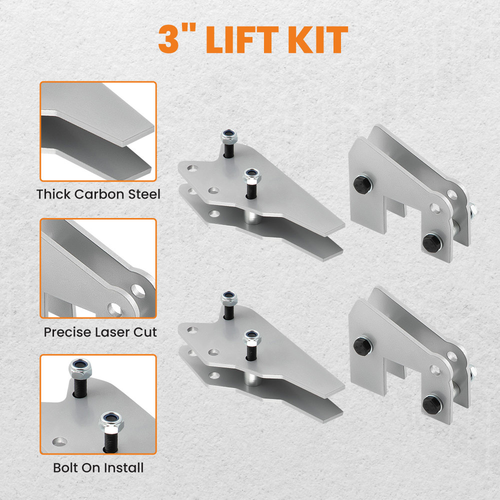 3 inch Lift Kit compatible for Polaris Ranger 570/CREW XP 900 XP 1000 UTV