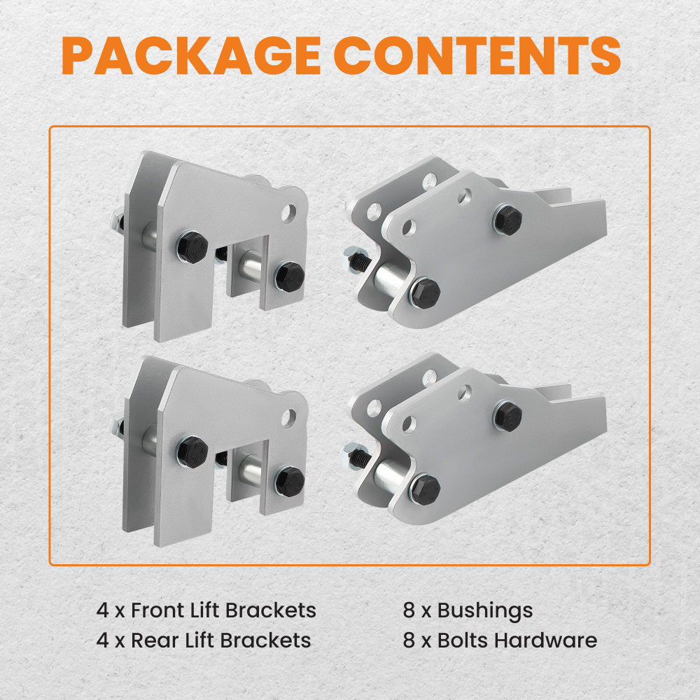 3 inch Lift Kit compatible for Polaris Ranger 570/CREW XP 900 XP 1000 UTV