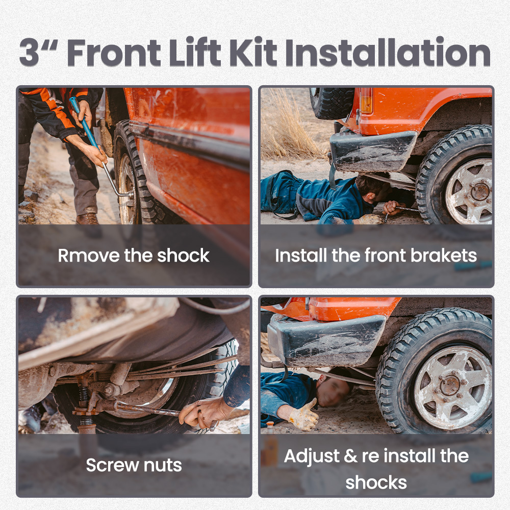 3 inch Lift Kit compatible for Polaris Ranger 570/CREW XP 900 XP 1000 UTV