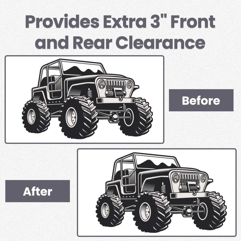 3 inch Lift Kit compatible for Polaris Ranger 570/CREW XP 900 XP 1000 UTV