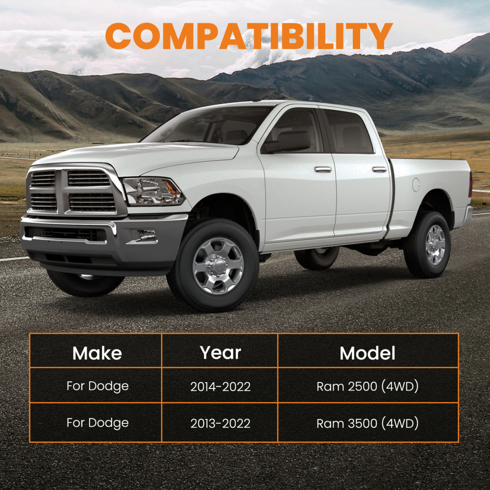 3 Front Leveling Lift Kit compatible for Dodge Ram 2500 3500 4WD 2013-2022 Spacers