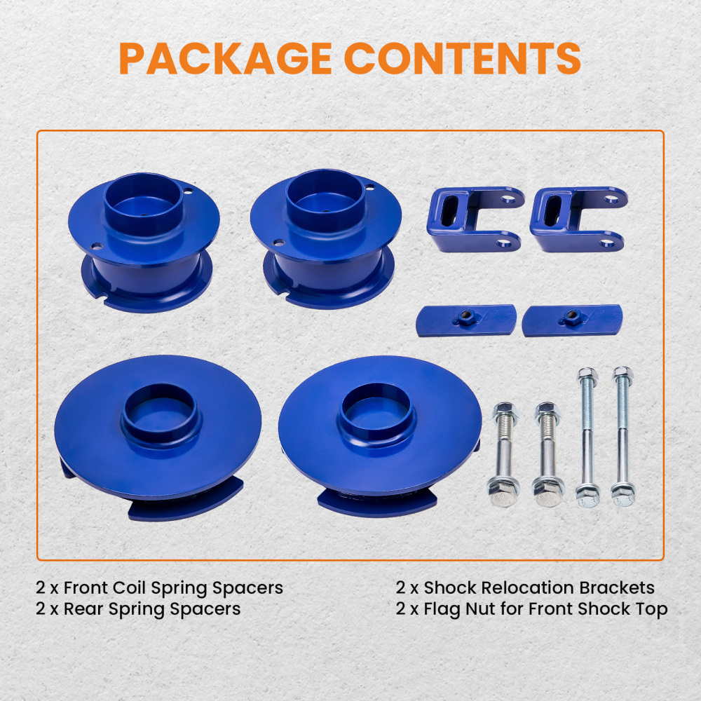 Lift Leveling Kit 3 inch Front 1.5inch Rear compatible for Dodge Ram 2500 2014 15 16 17 18