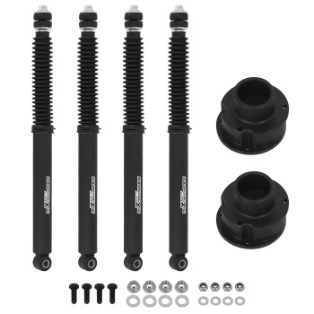 Maxspeedingrods 2.5 Leveling Kit w/ Shocks compatible for Ram 2500 3500 4WD 2014-2024