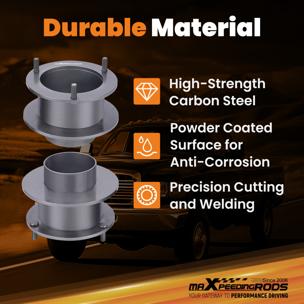 Kit leveli per sollevatore anteriore da 2  pollice3 pollice 2006-2010 solo per cabina compatibile per Dodge Ram 1500 Mega