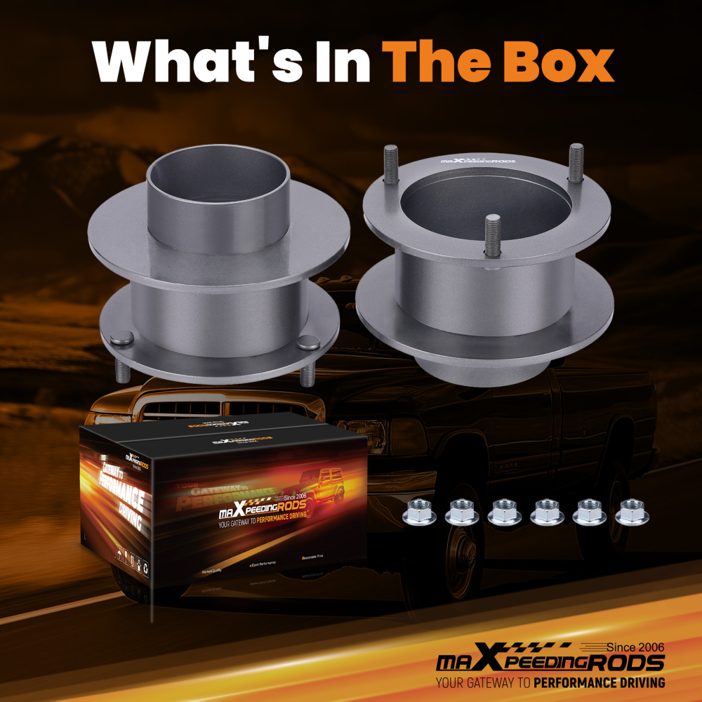 Kit leveli per sollevatore anteriore da 2  pollice3 pollice 2006-2010 solo per cabina compatibile per Dodge Ram 1500 Mega