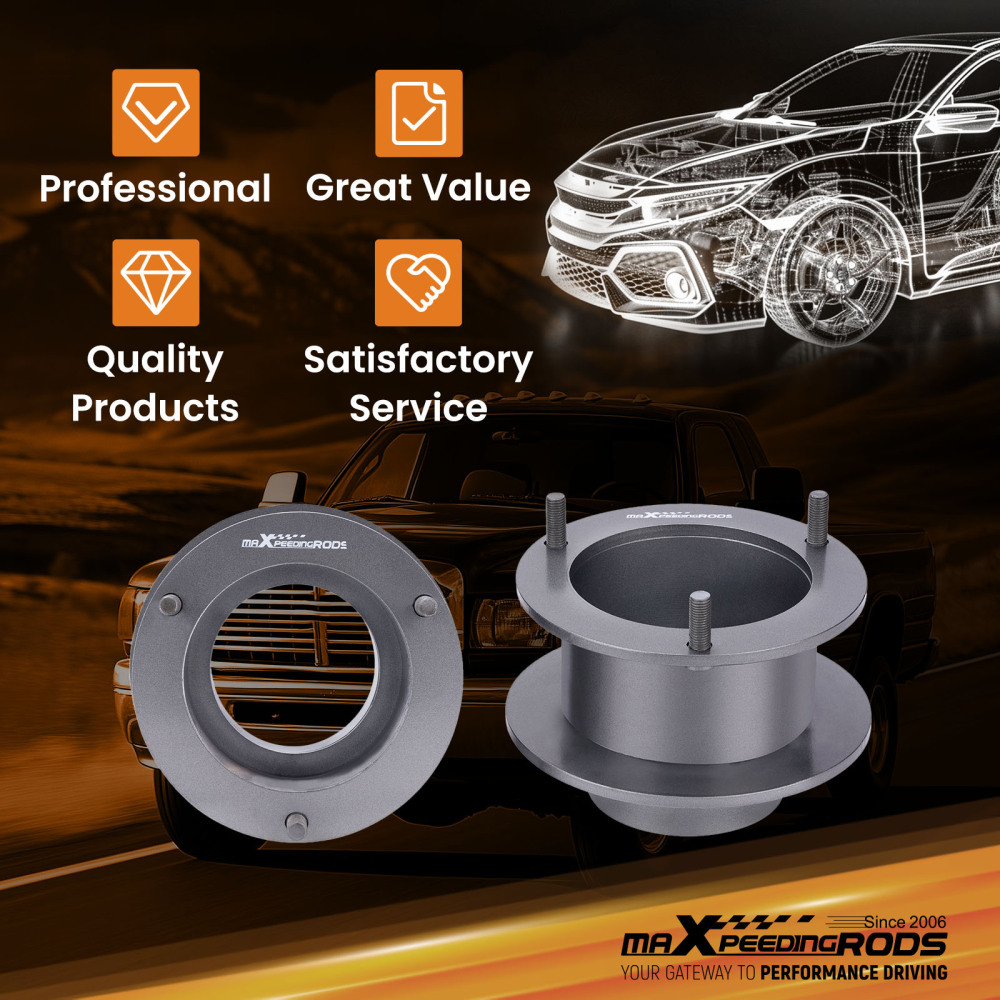 Kit leveli per sollevatore anteriore da 2  pollice3 pollice 2006-2010 solo per cabina compatibile per Dodge Ram 1500 Mega