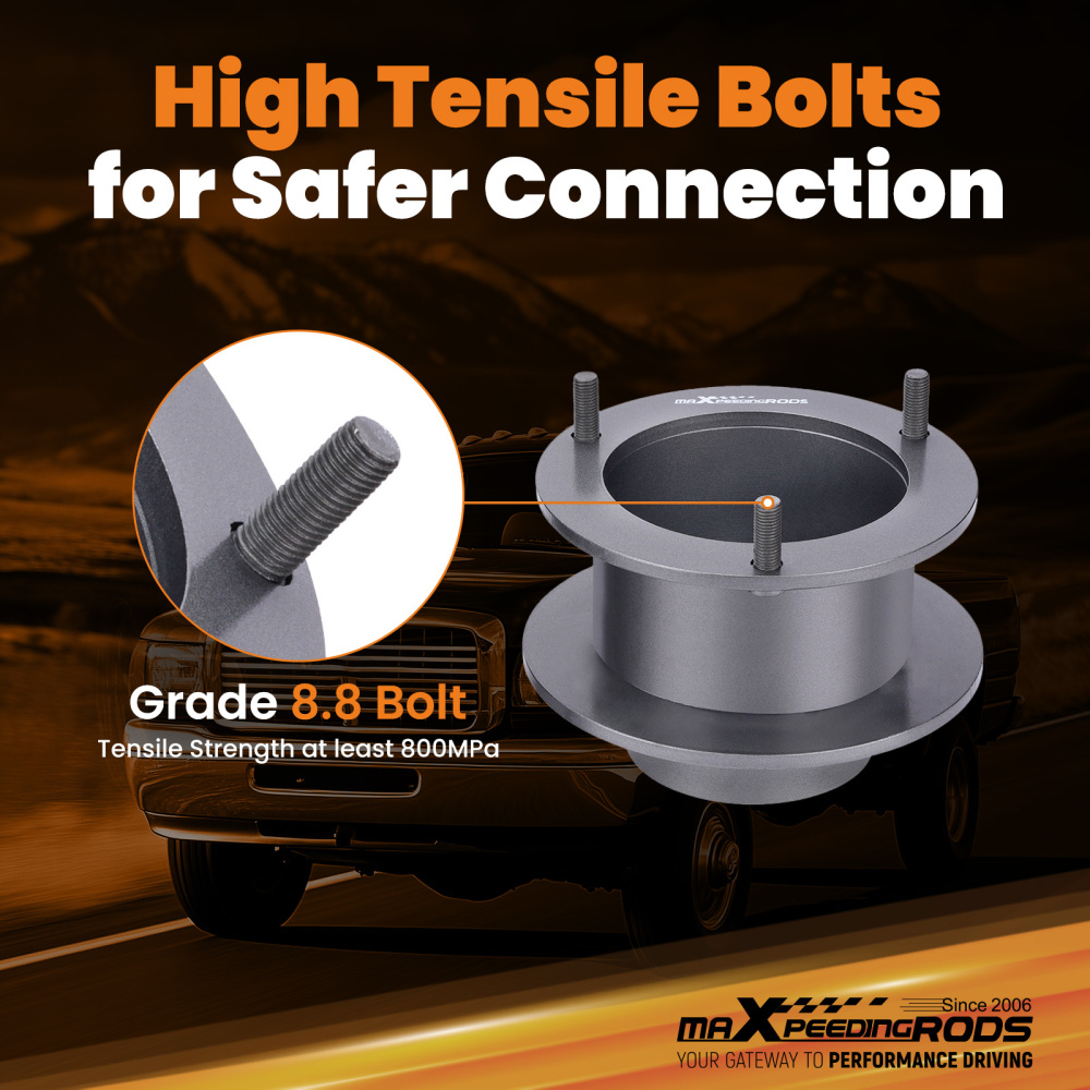 Kit leveli per sollevatore anteriore da 2  pollice3 pollice 2006-2010 solo per cabina compatibile per Dodge Ram 1500 Mega