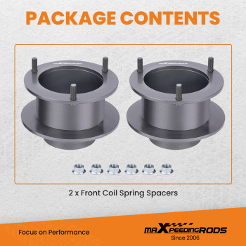 Compatible pour Dodge Ram 1500 2500 3500 3pouceLift Front Steel Coil Level Kit 4x4 1999+