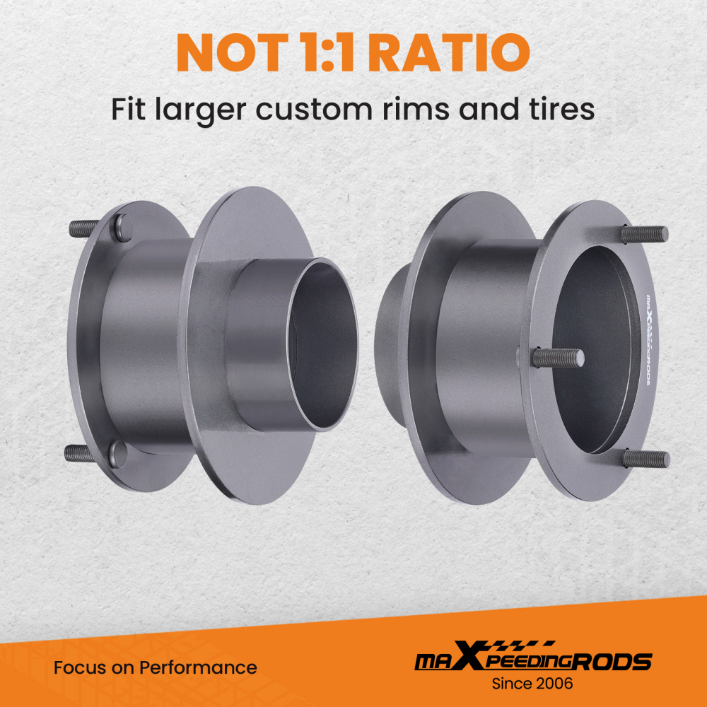 Compatible pour Dodge Ram 1500 2500 3500 3pouceLift Front Steel Coil Level Kit 4x4 1999+