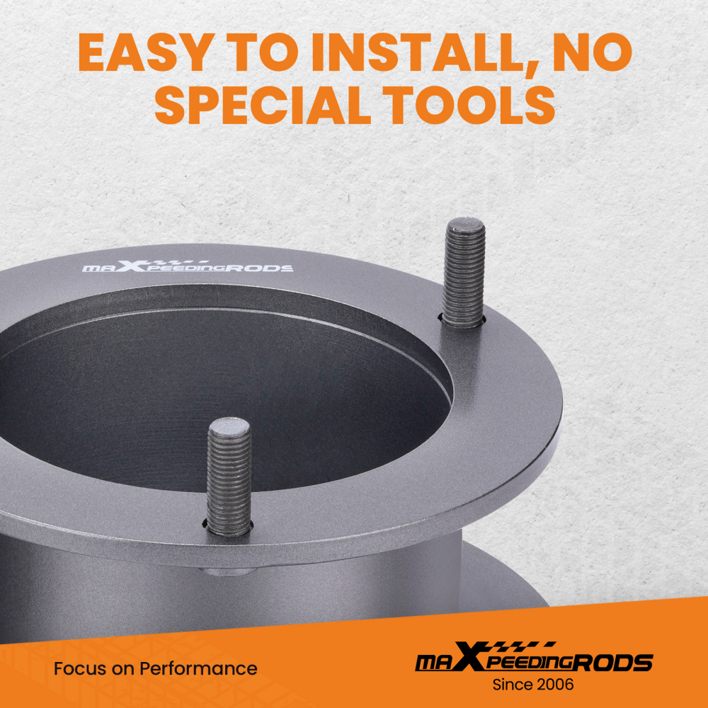 Compatible pour Dodge Ram 1500 2500 3500 3pouceLift Front Steel Coil Level Kit 4x4 1999+