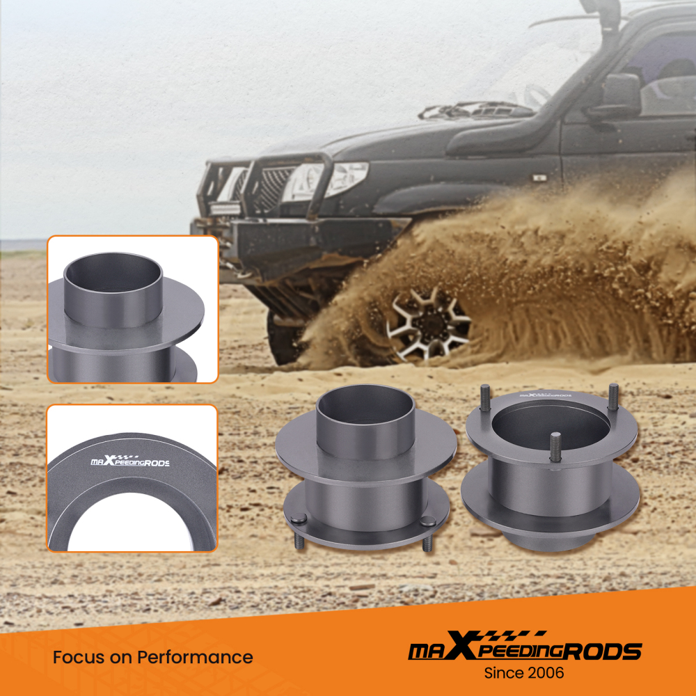 Compatible pour Dodge Ram 1500 2500 3500 3pouceLift Front Steel Coil Level Kit 4x4 1999+