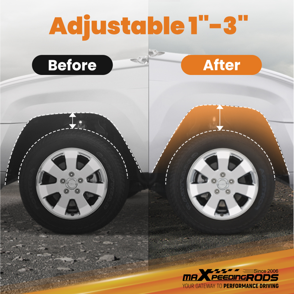 3 Front 3 Rear Lift Kit compatible for Chevy Silverado GMC Sierra 1500 4X4 4WD99-07