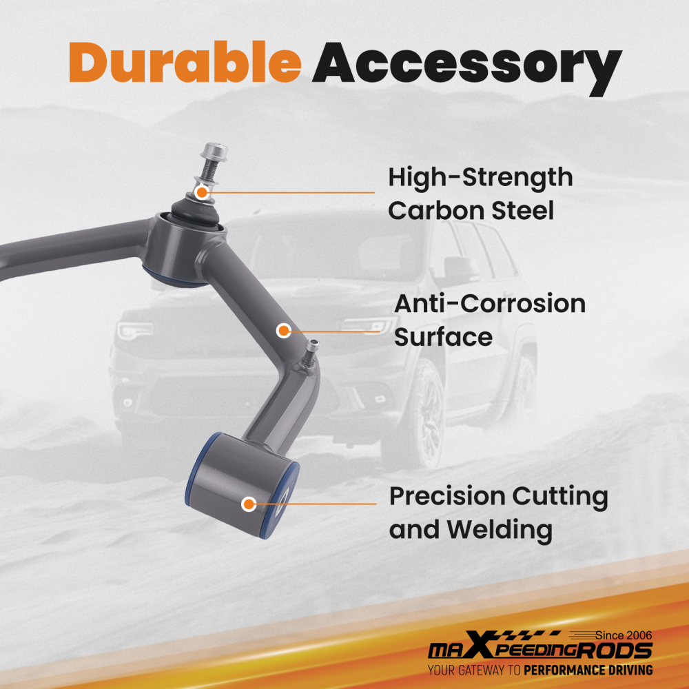 3 Front 3 Rear Lift Kit compatible for Chevy Silverado GMC Sierra 1500 4X4 4WD99-07