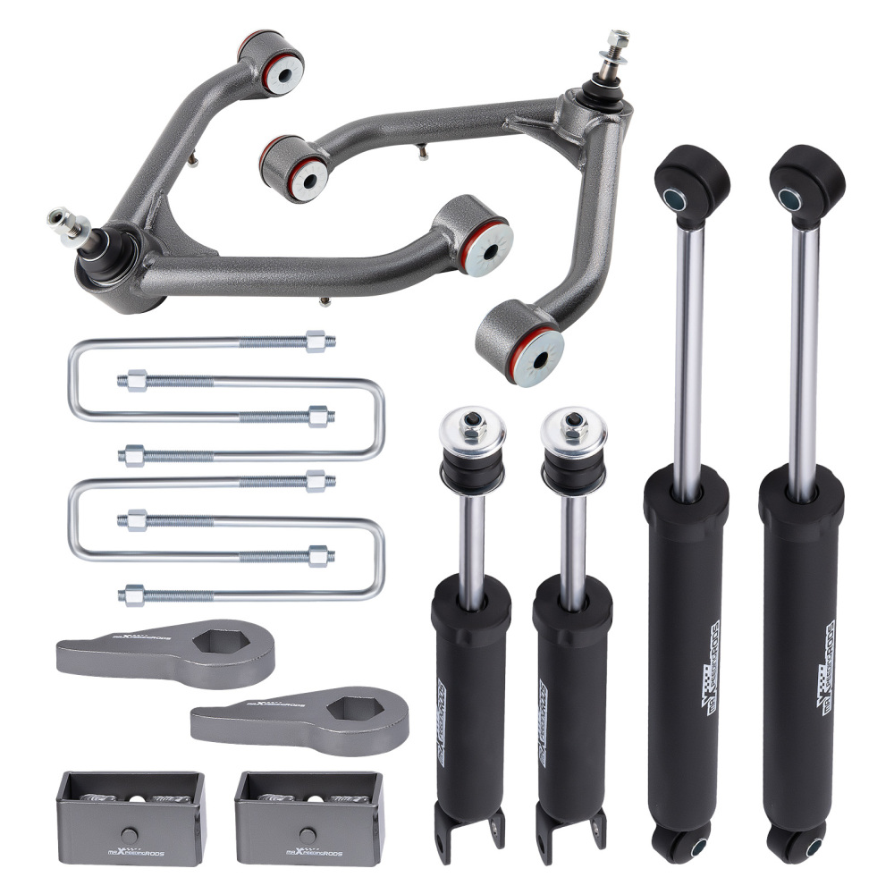 maXpeedingrods 1-3in Lift Kit compatible for Chevy Silverado GMC Sierra 1500 4WD 1999-2006