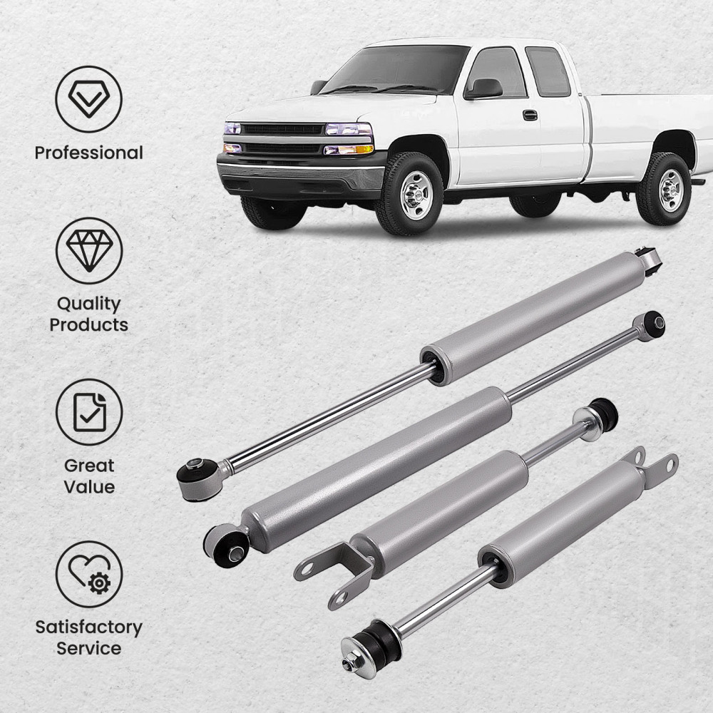 1inch-3inch Leveling Lift Kit w/ Shock Compatible for Chevrolet Silverado 1500 1999 - 2006 