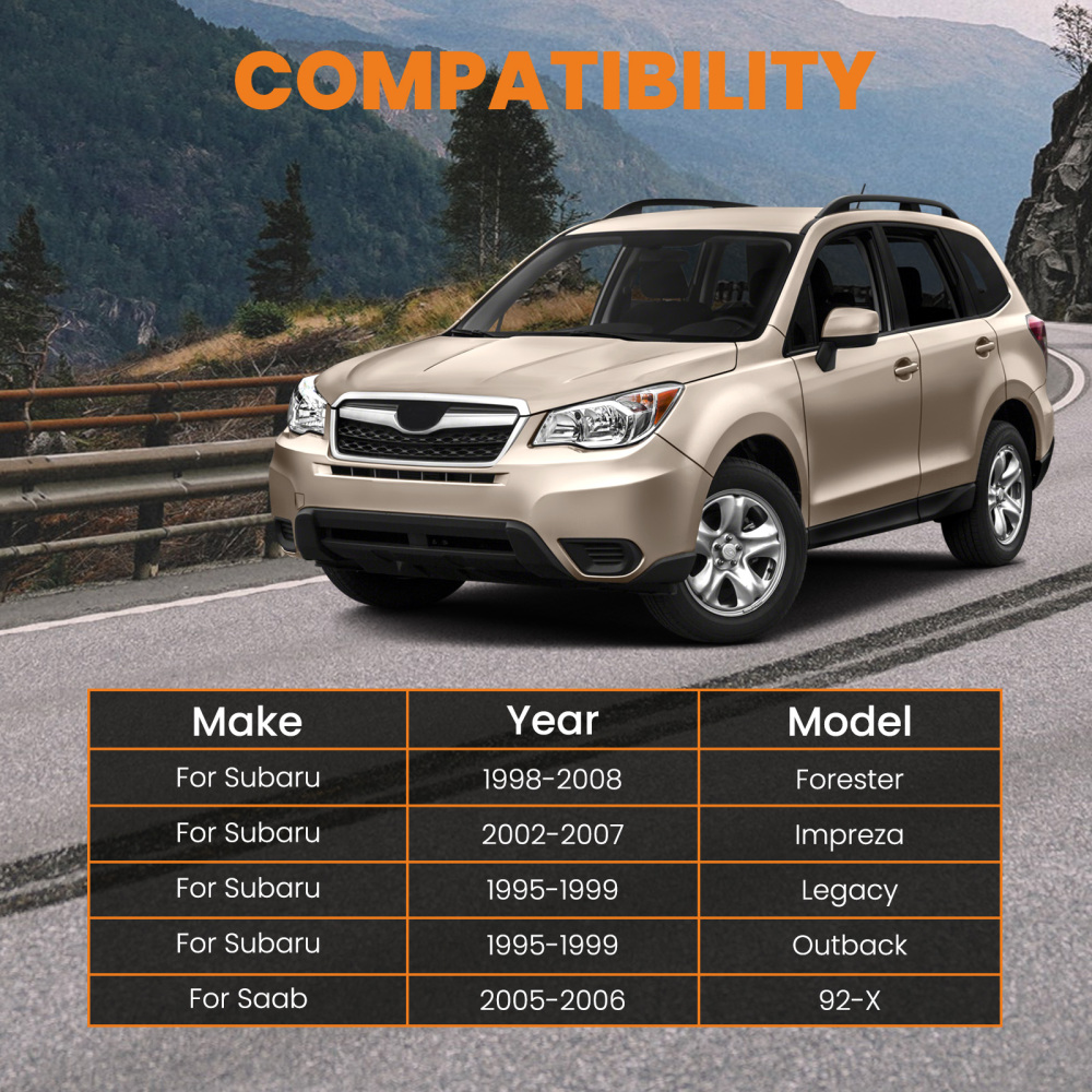 3 inch Front2 Rear Strut Spacers compatible for Subaru Outback 1995 1996 1997 1998 1999