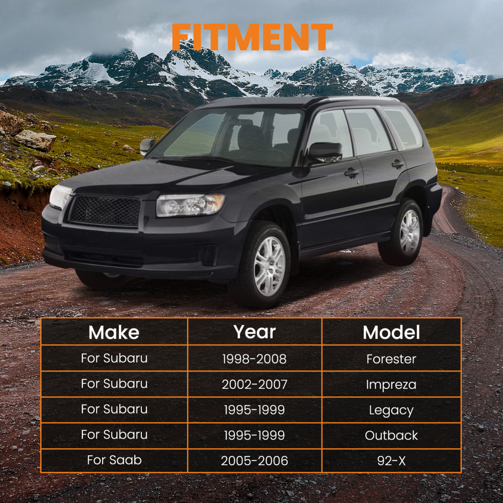 3 Full Lift Kit + 2 Rear Trailing Arm Spacers compatible for Subaru Forester Impreza