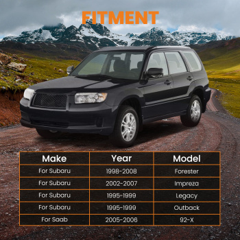 3 Full Lift Kit + 2 Rear Trailing Arm Spacers compatible for Subaru Forester Impreza