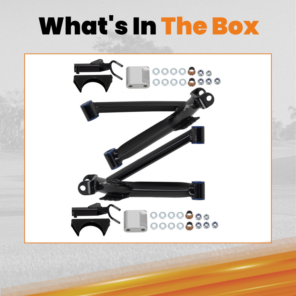 6in A-Arm Lift Kit compatible for YAMAHA Golf Cart G2 / G9 1985-1995 Powder-coated